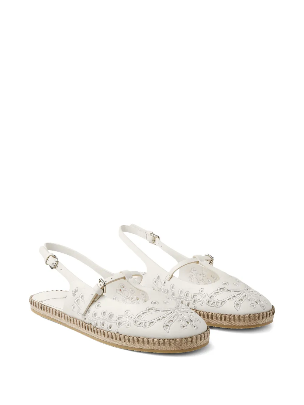 Jimmy Choo Amiee espadrilles - Wit