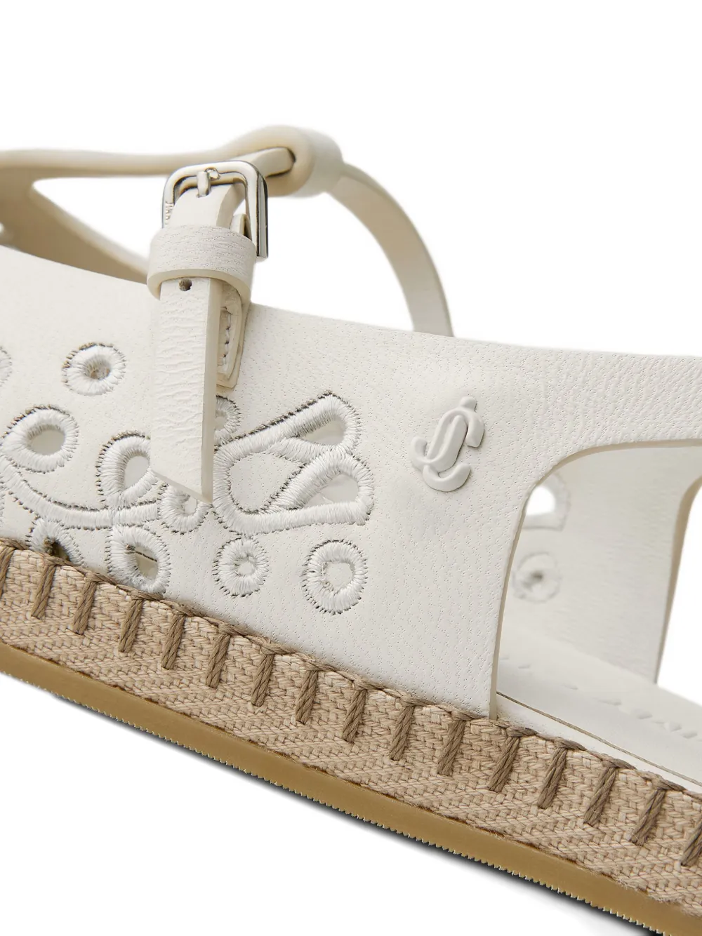 Jimmy Choo Amiee espadrilles Wit
