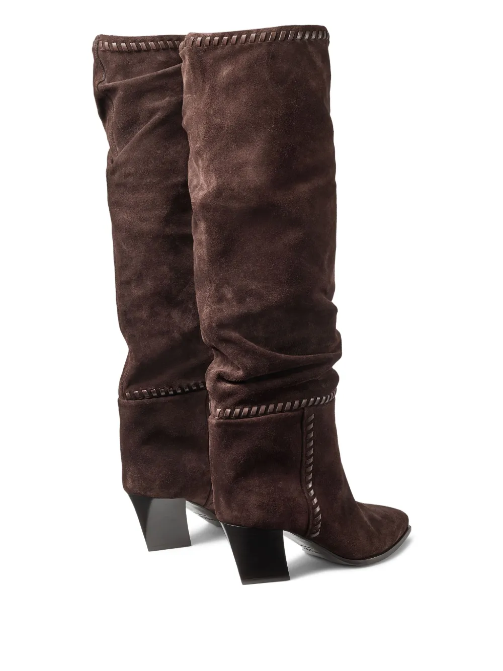 Jimmy Choo 60 mm kniehoge laarzen Bruin
