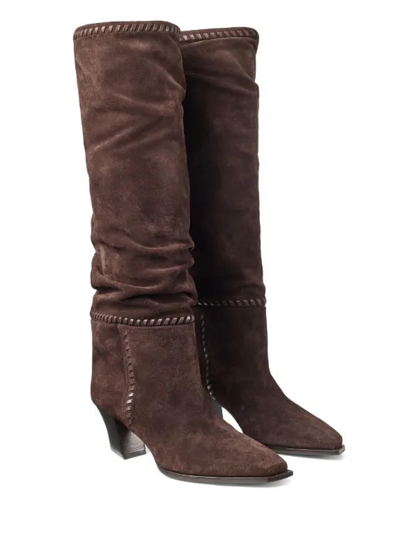 Jimmy Choo ロングブーツ | ブラウン | FARFETCH JP Jimmy Choo ロングブーツ | ブラウン | FARFETCH JP