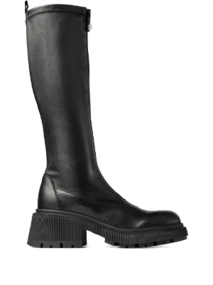Rick Owens Bota Bogun Com Salto 75mm | Preto | FARFETCH BR