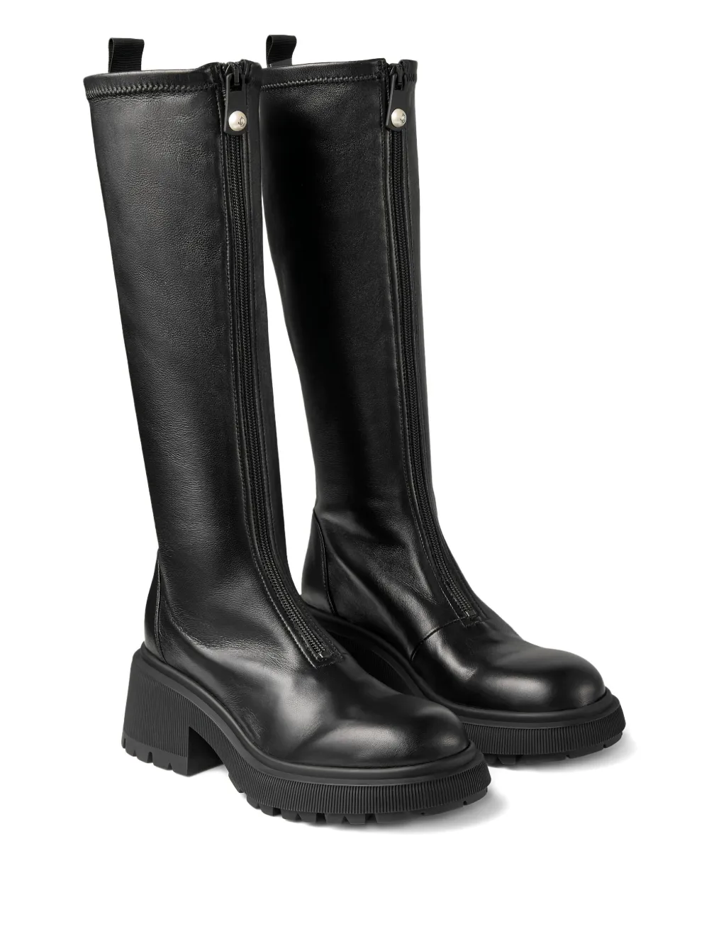 Jimmy Choo 50mm Lune zip-detail platform boots | Knee-High Boots | Image 2