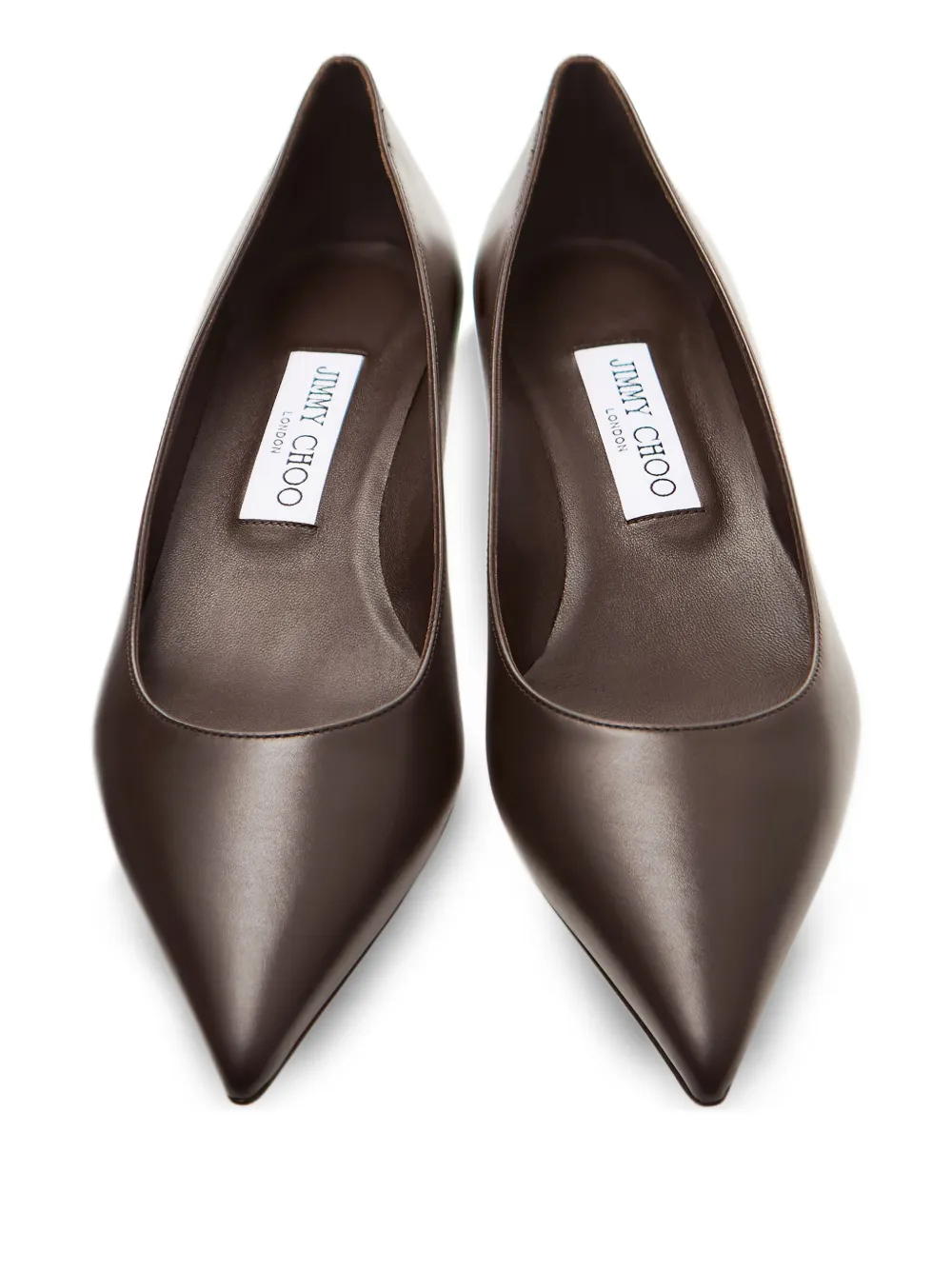 Jimmy Choo Amelia pointed-toe pumps Brown