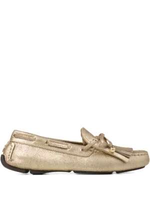 Jimmy Choo Marlow ダイヤモンド ローファー | ブラック | FARFETCH JP