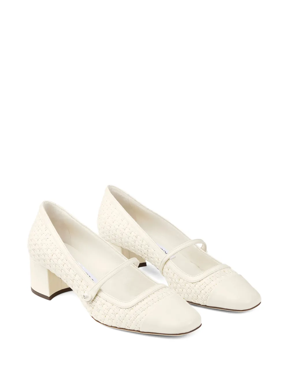 Jimmy Choo 45mm Elisa pumps - Wit