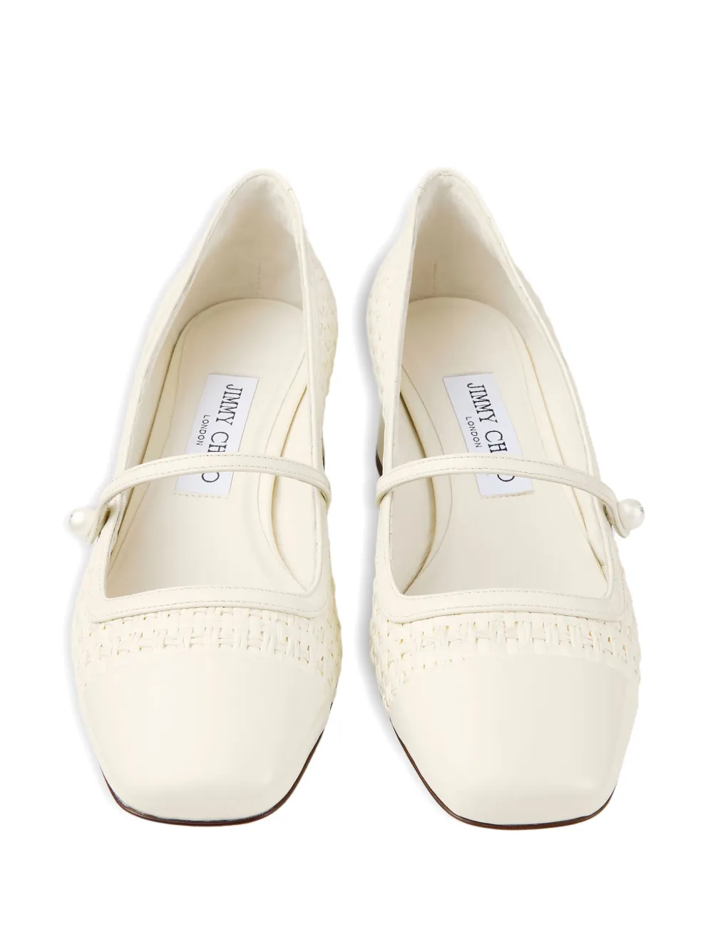 Jimmy Choo Elisa 45mm pumps Wit