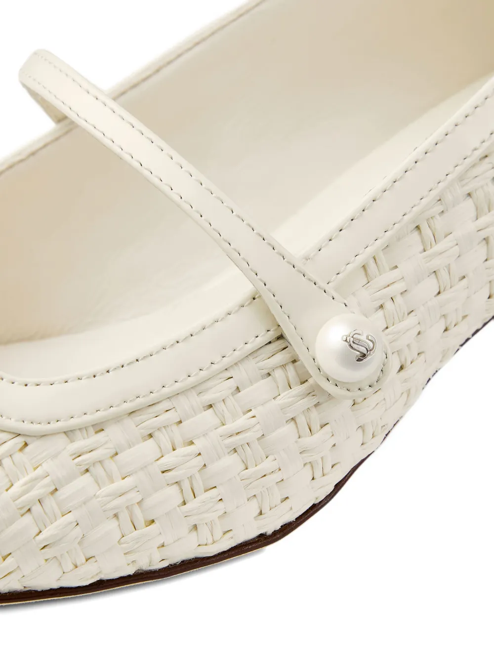 Jimmy Choo Elisa 45mm pumps Wit