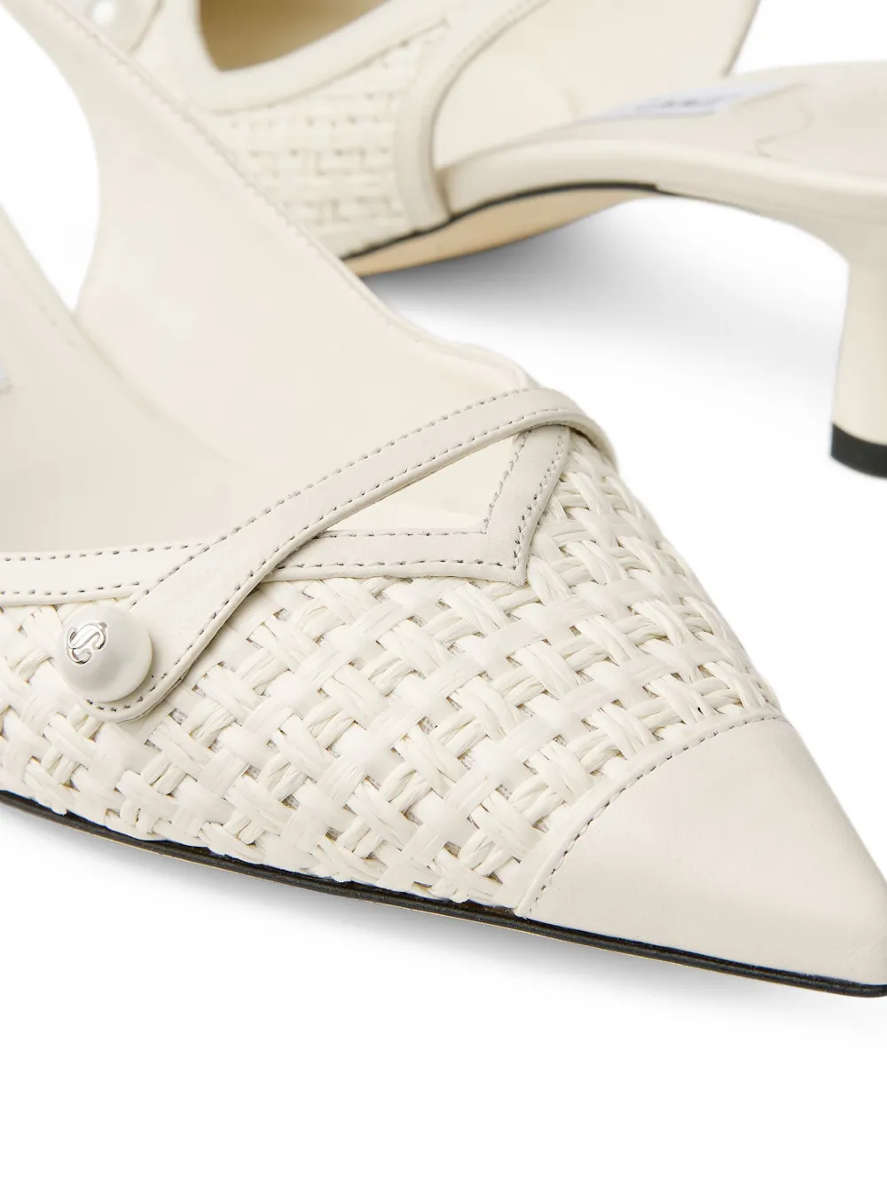 Jimmy Choo 45mm Amita pumps White