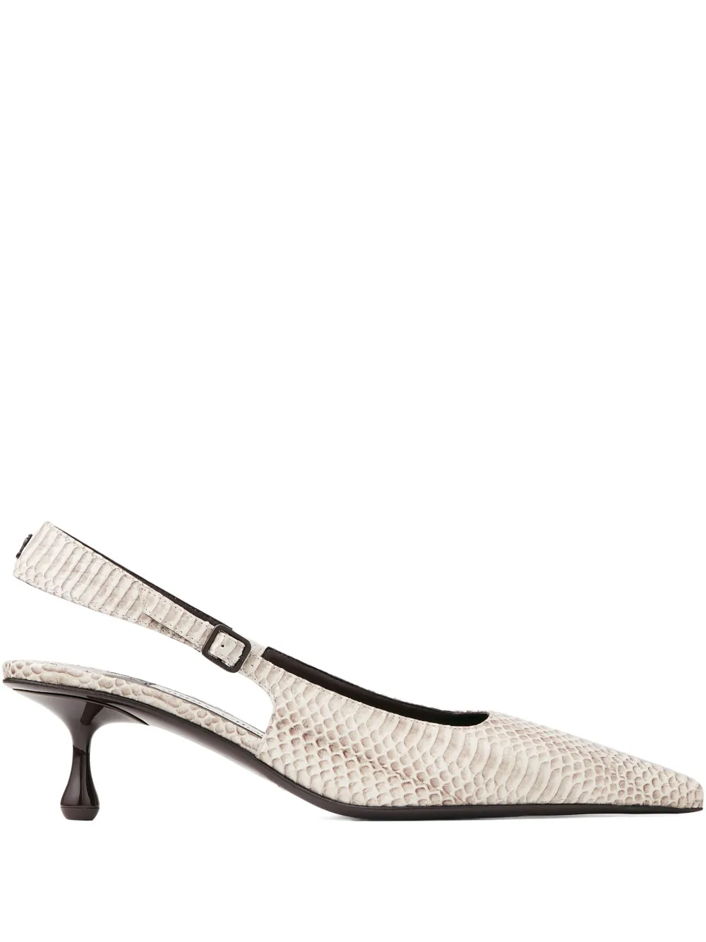 Jimmy Choo 50mm Amel pumps White
