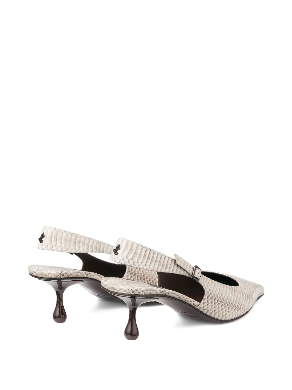 Jimmy Choo 50mm Amel pumps White