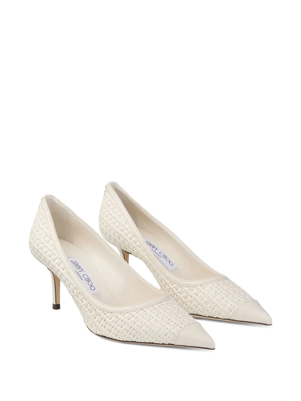 Jimmy Choo 65mm Love pumps White