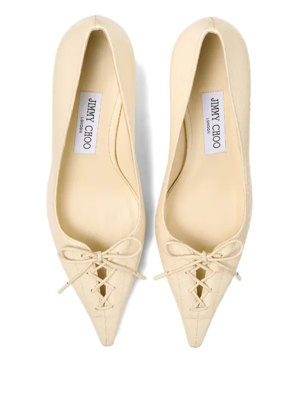 Jimmy Choo Scarlett 50mm ポインテッドトゥ パンプス | ニュートラル