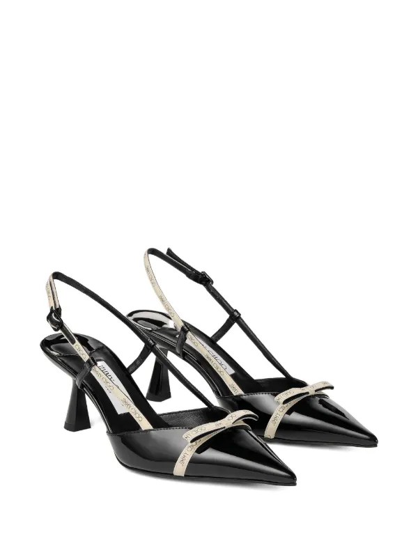 Jimmy Choo Scarpin Camila Com Salto 65mm | Preto | FARFETCH BR