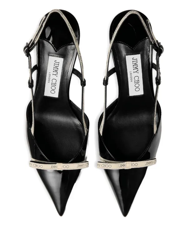 Jimmy Choo Scarpin Camila Com Salto 65mm | Preto | FARFETCH BR