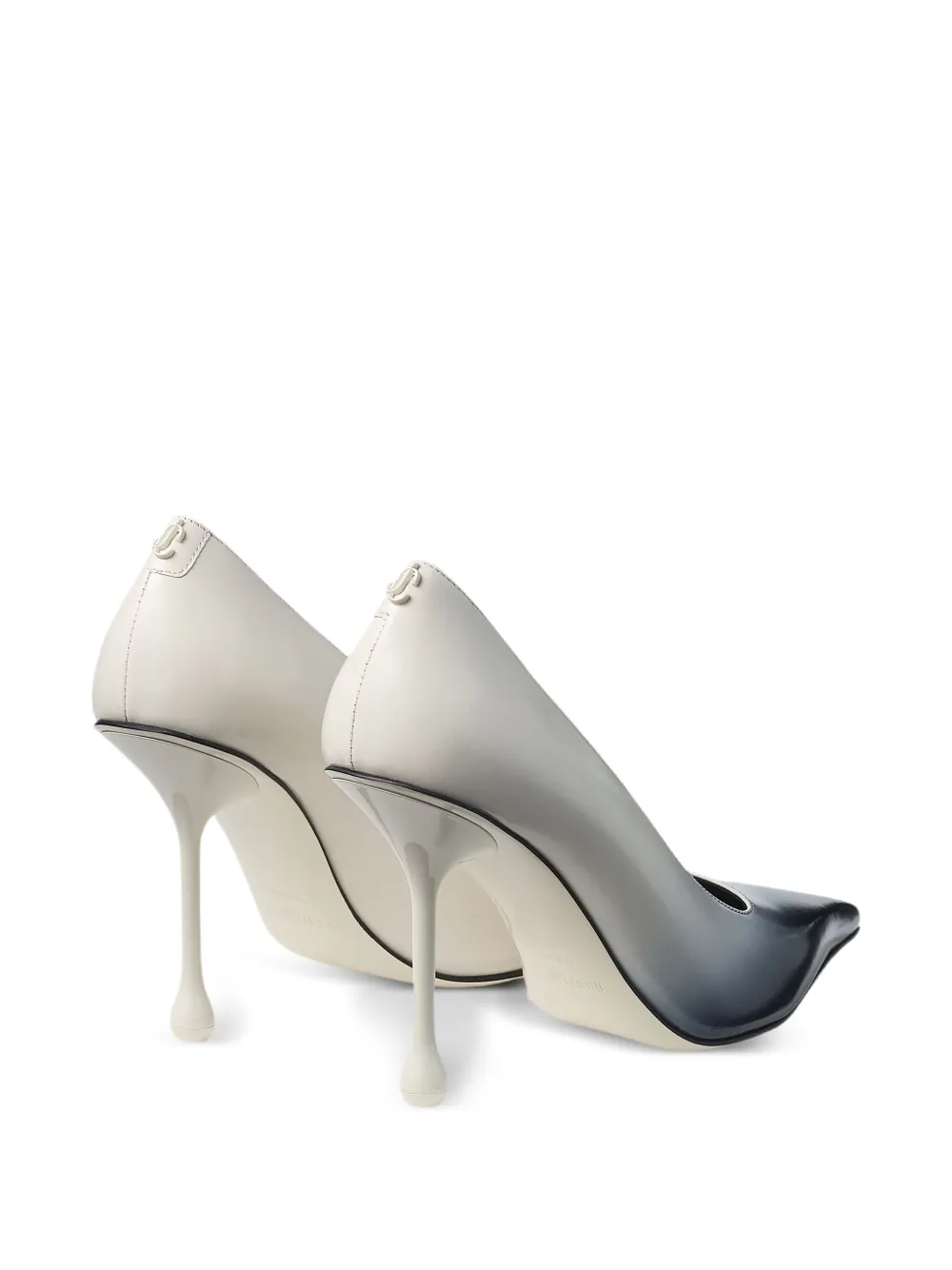Jimmy Choo 85mm Ixia Pointed-toe Pumps In White