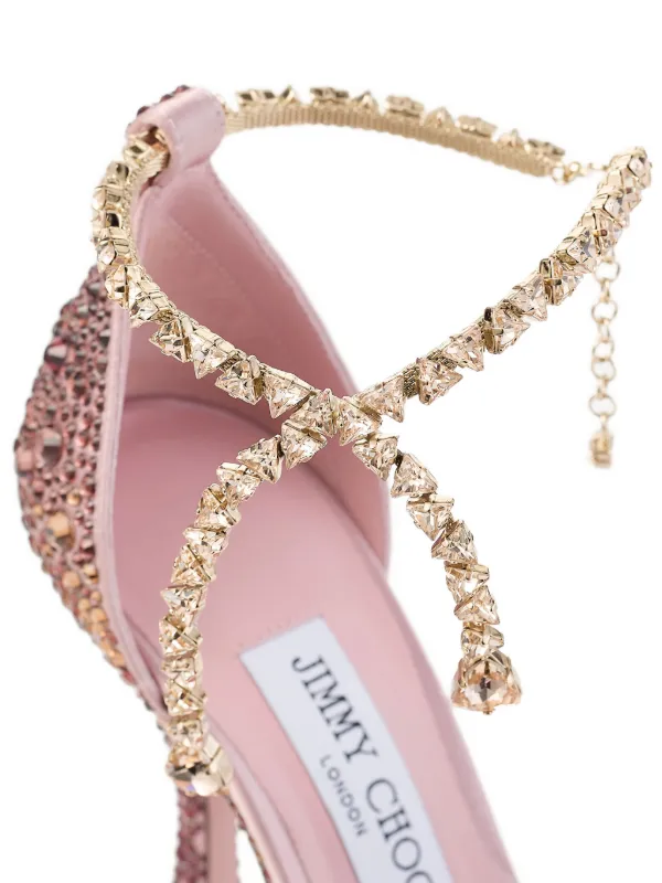 Jimmy Choo Stevie 100 Pumps | Pink | FARFETCH
