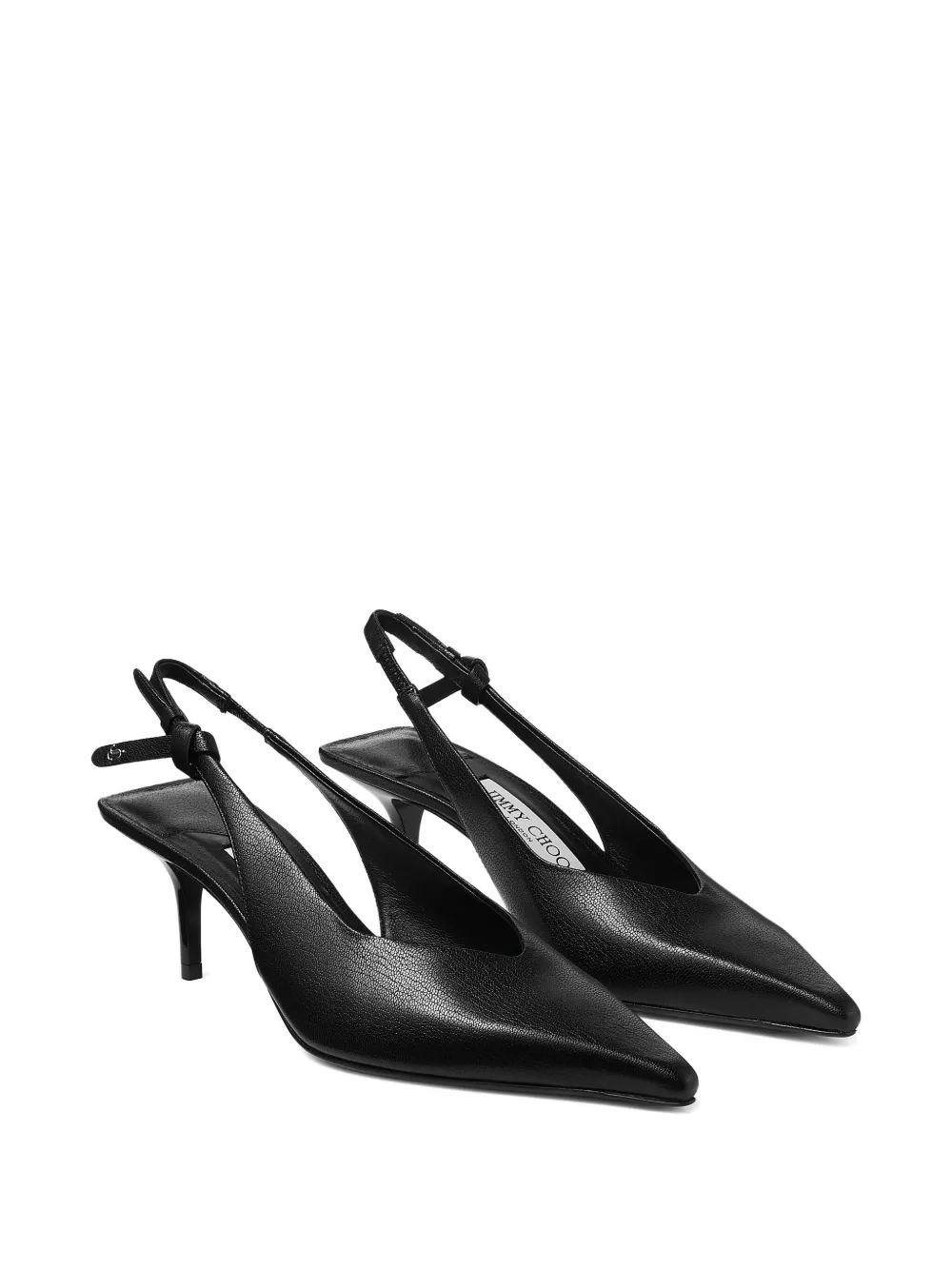 Jimmy Choo 60mm Camie slingback pumps Black