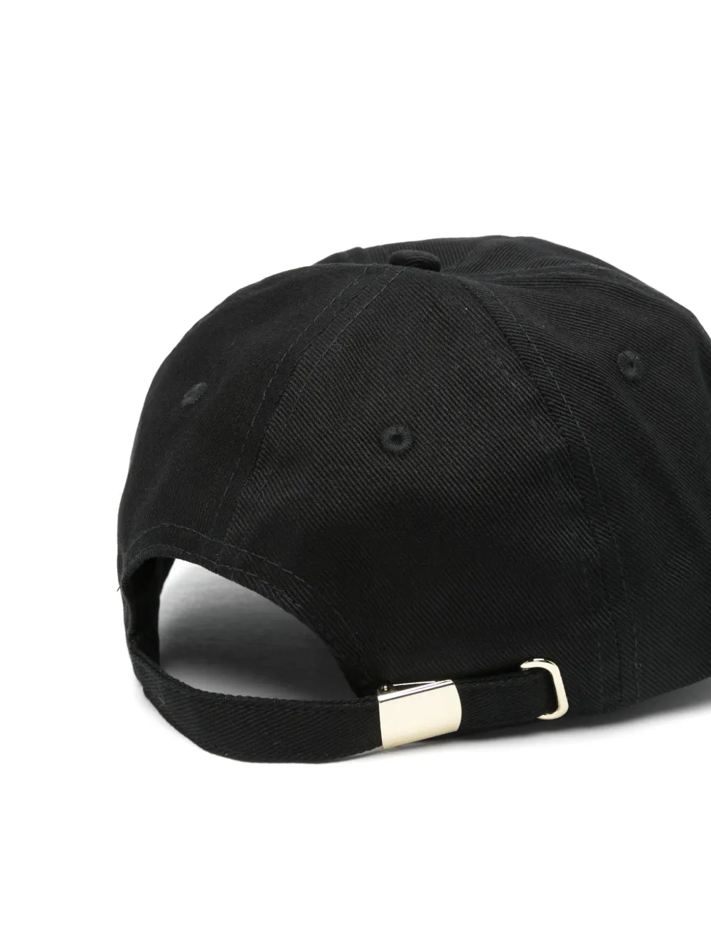 Versace Jeans Couture logo-embroidered cap - Zwart