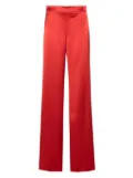Fely Campo satin trousers - Red