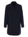 Stone Island weatherproof trench coat - Blue