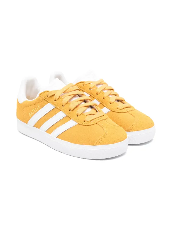 Adidas Kids Gazelle Sneakers Yellow FARFETCH IN