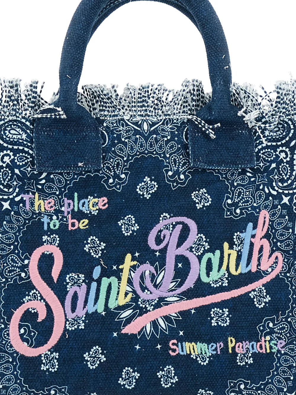 MC2 Saint Barth Colette shopper Blauw
