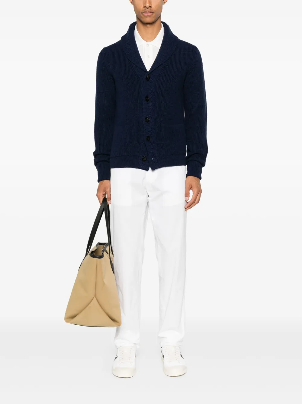 Ralph Lauren Purple Label Straight broek - Wit