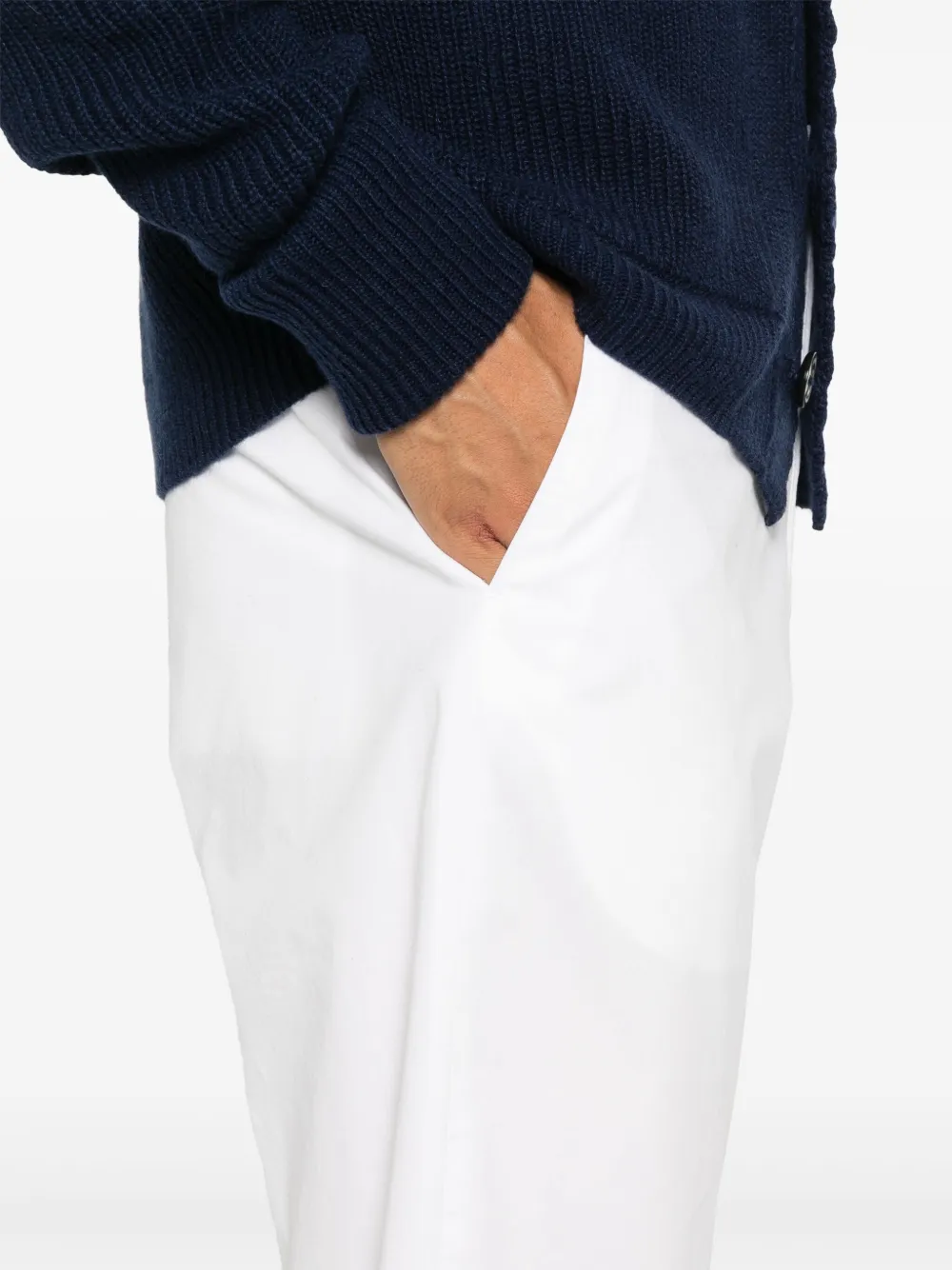 Ralph Lauren Purple Label Straight broek Wit
