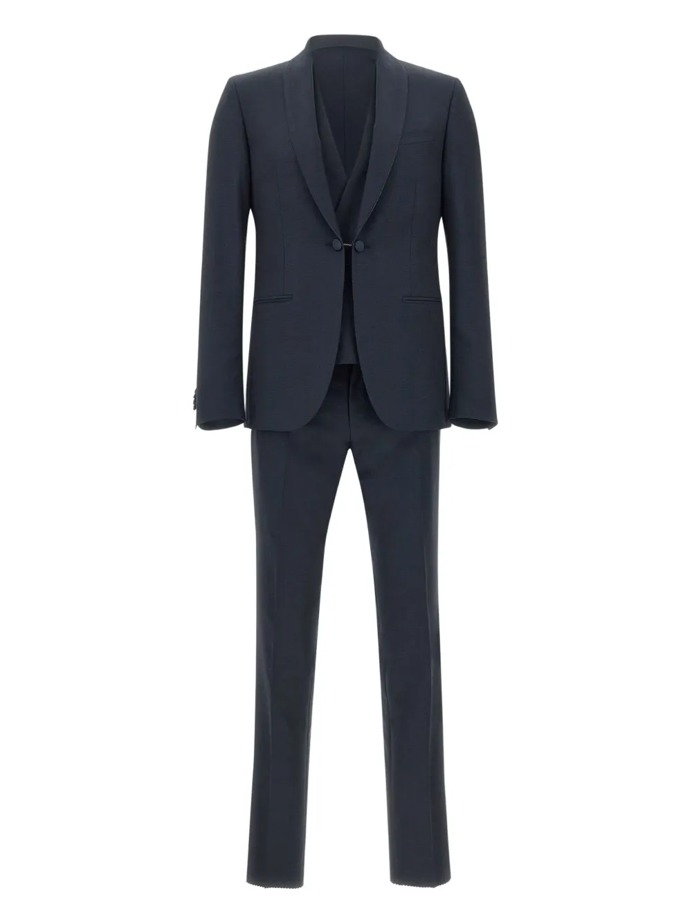 Corneliani wool three-piece formal suit | Blue | Image 1
