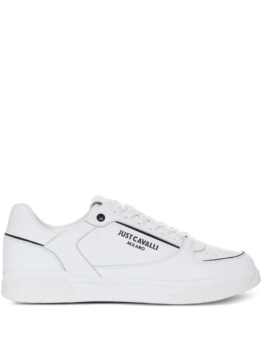 Just Cavalli logo-print sneakers White
