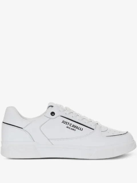 Just Cavalli logo-print sneakers