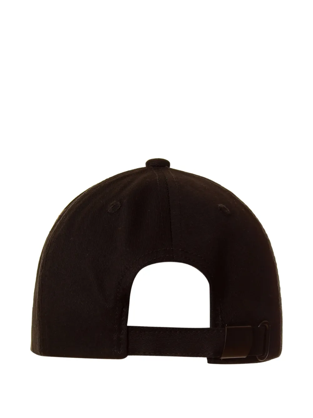 Versace Jeans Couture embroidered-logo baseball cap - Zwart