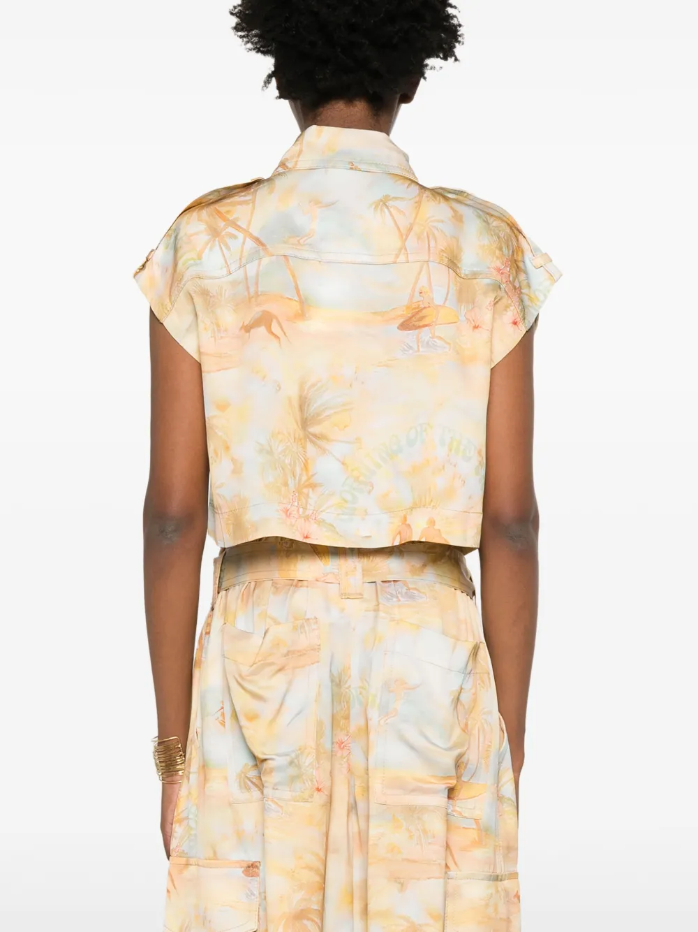 ZIMMERMANN Balance blouse Bruin