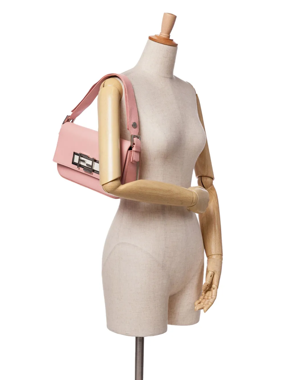 Fendi Pre-Owned 2000-2010 Calfskin 3Baguette shoulder bag | Pre-Owned | Image 2