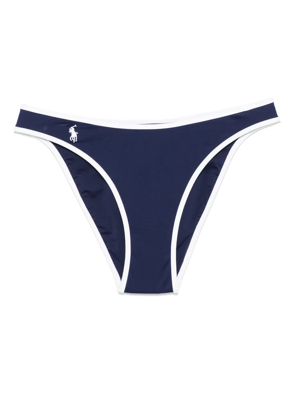 Polo Ralph Lauren high-rise bikini briefs - ブルー Polo Ralph Lauren high-rise bikini briefs - ブルー