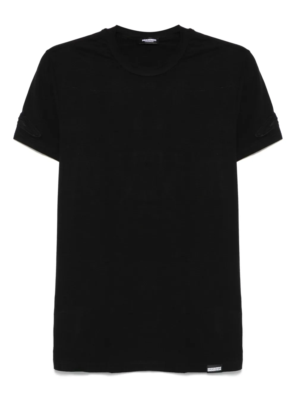 DSQUARED2 logo-patch T-shirt | Black | Image 1