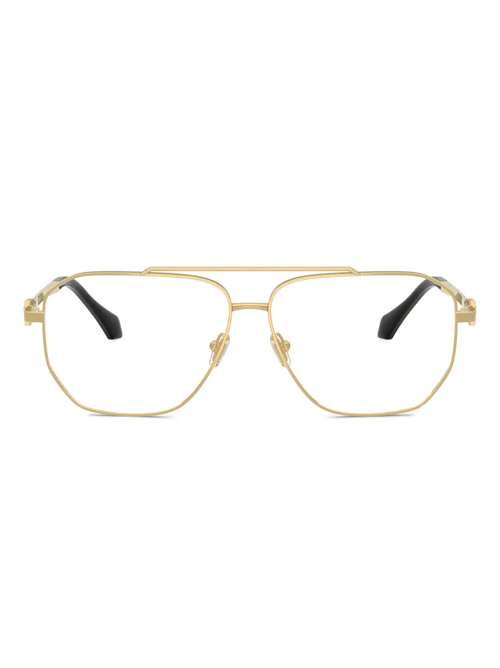 Versace Eyewear square-frame glasses | Gold | Image 1