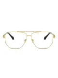Versace Eyewear square-frame glasses - Gold