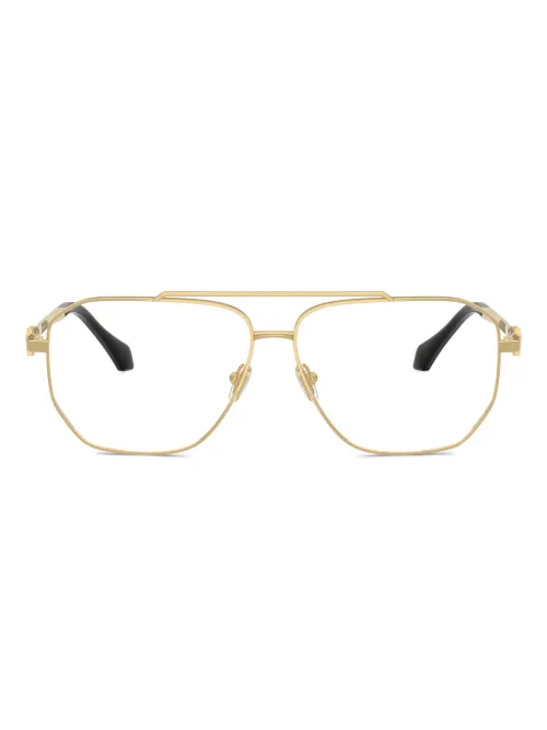 Lunettes de vue à monture carrée - Versace Eyewear - Modalova