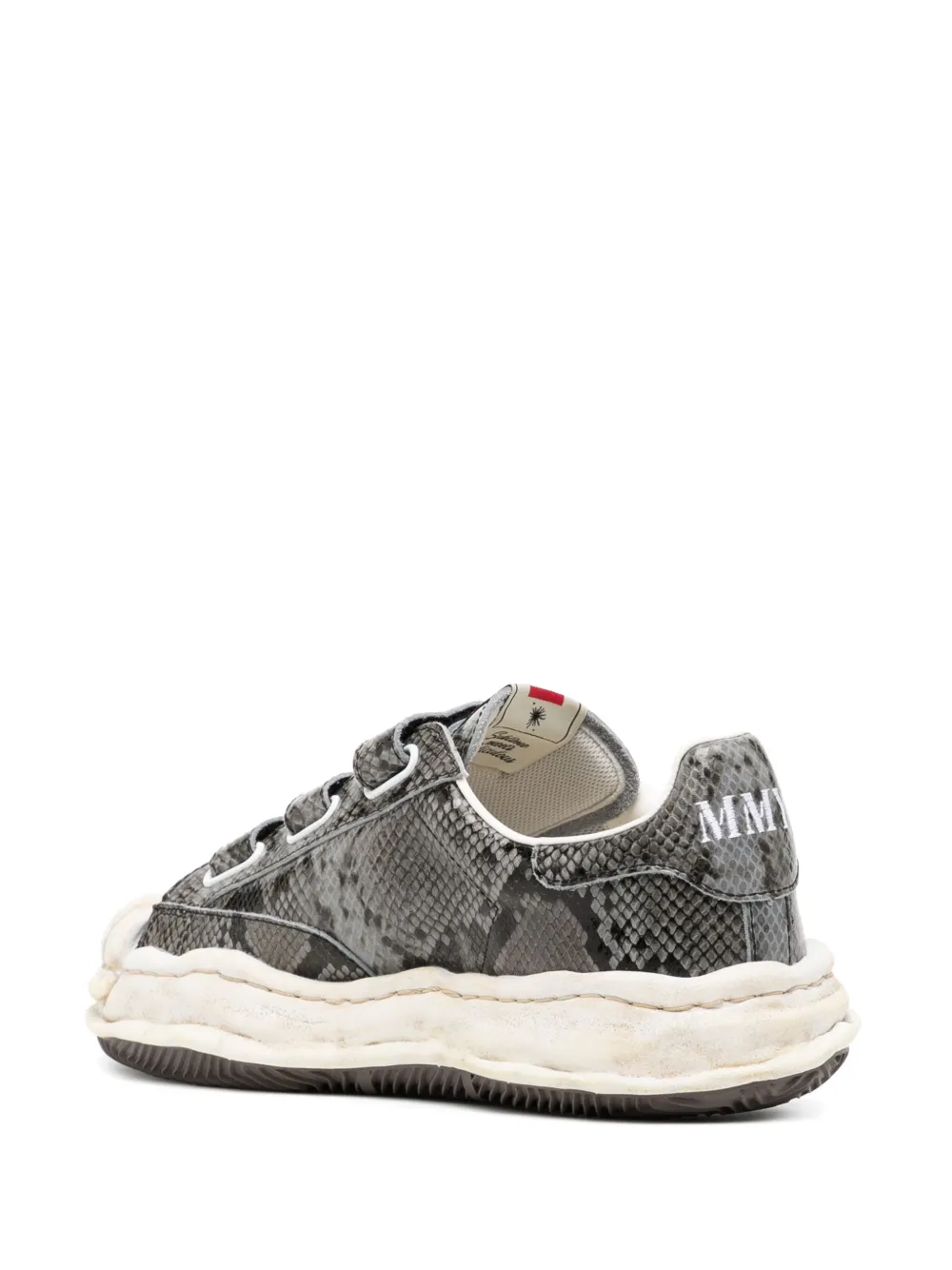Maison MIHARA YASUHIRO Blakey low-top trainers Grey