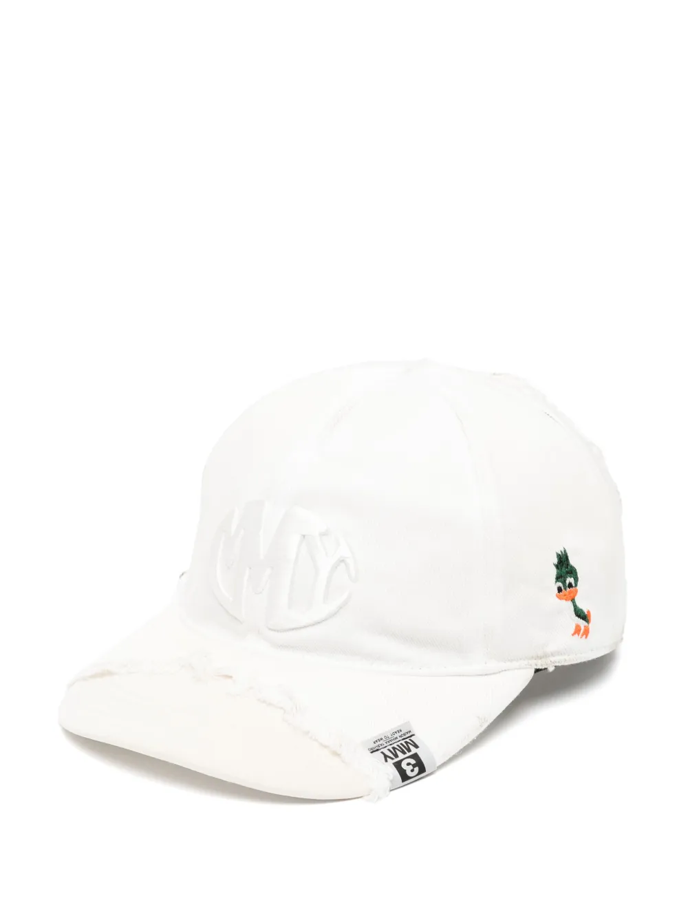 Maison MIHARA YASUHIRO crushed detail cap | White | Image 1