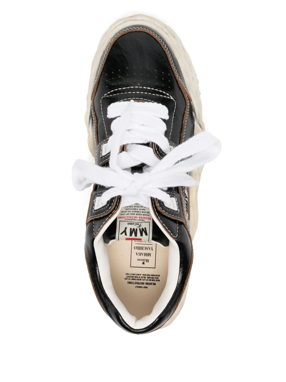 Maison MIHARA YASUHIRO Parker low-top trainers Black