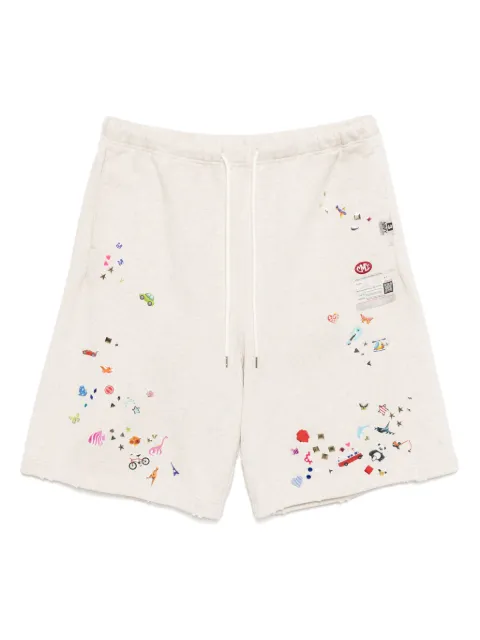 Maison MIHARA YASUHIRO graphic-printed shorts