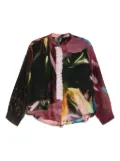 YAVI silk blouse - Red