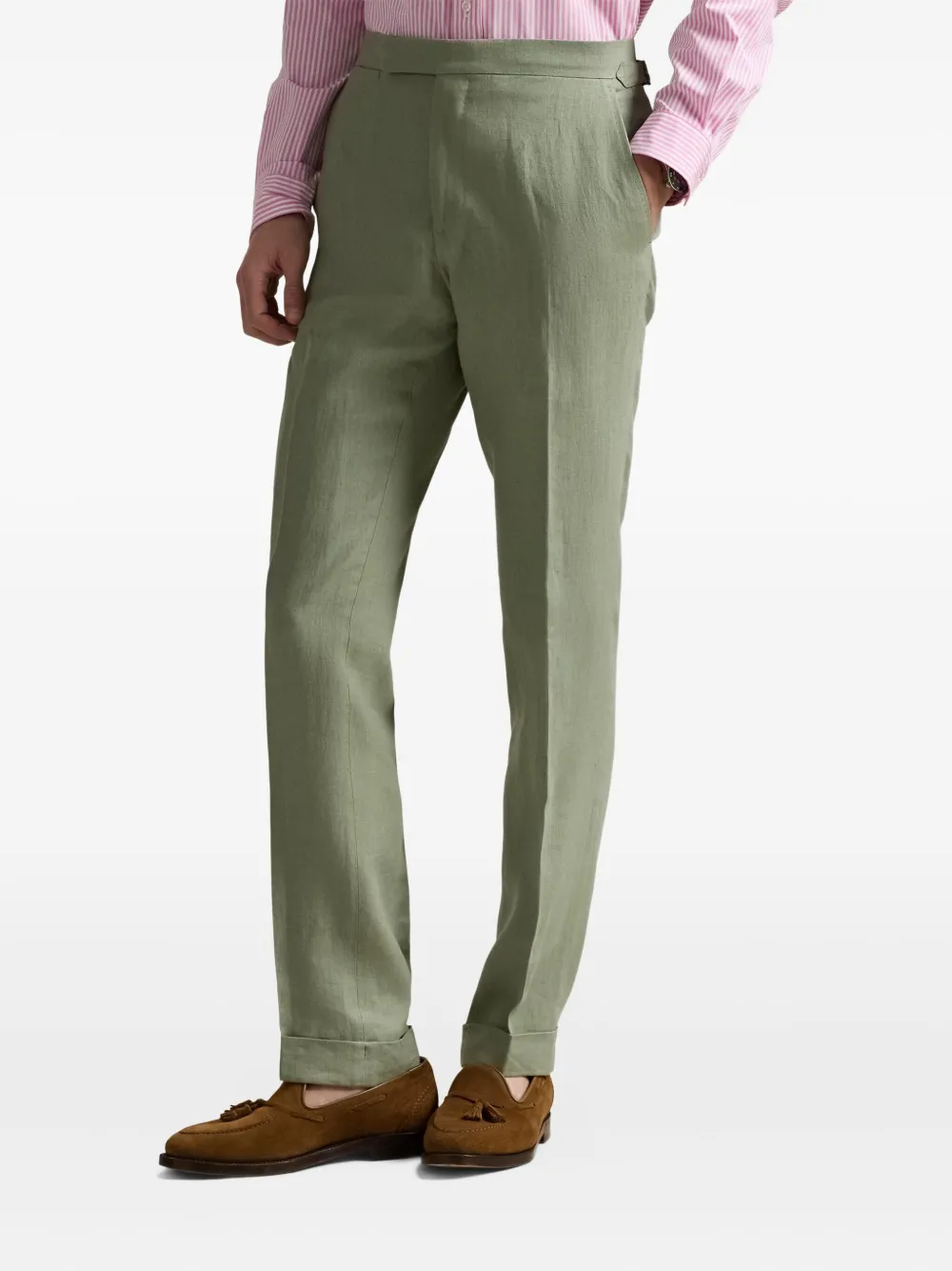 Polo Ralph Lauren Linnen broek Groen