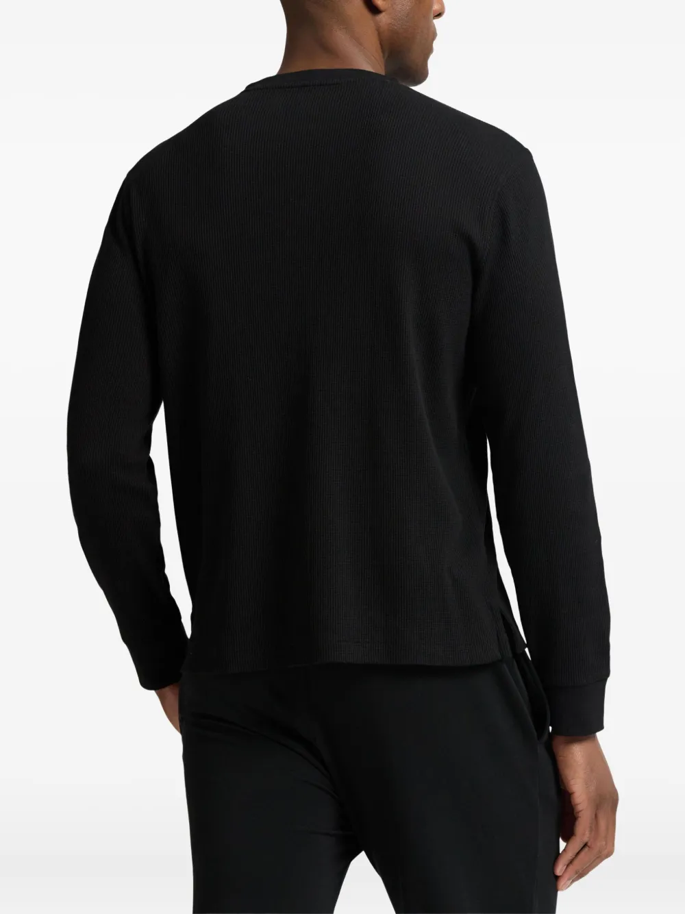 Polo Ralph Lauren Henley top Zwart