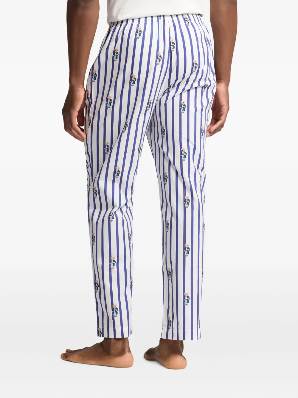 Polo Ralph Lauren Gestreepte pyjamabroek Blauw