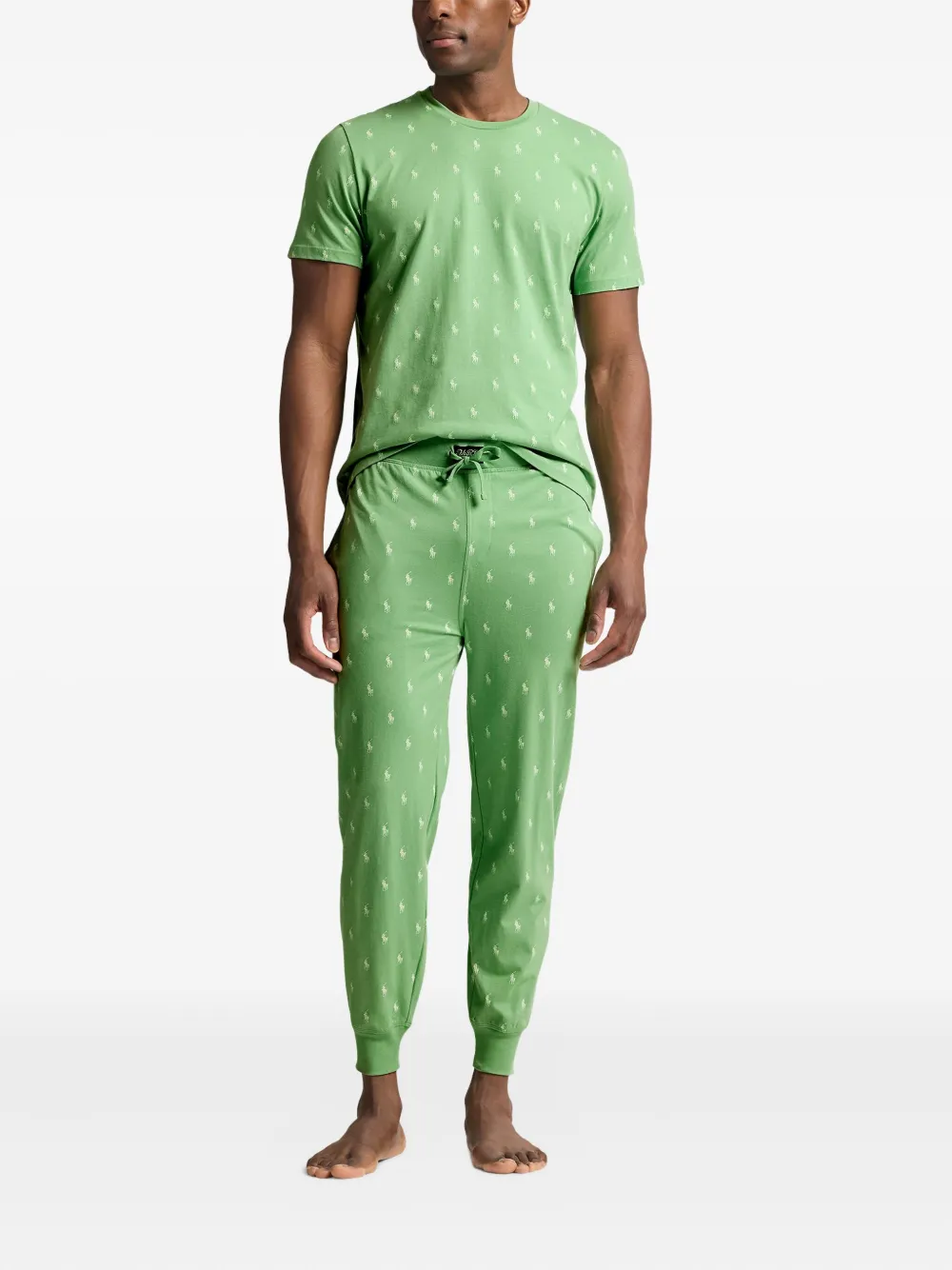 Polo Ralph Lauren Katoenen joggingbroek Groen