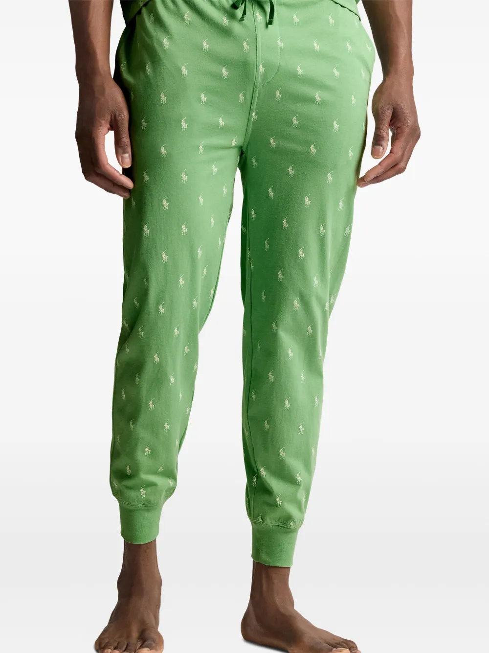 Polo Ralph Lauren Katoenen joggingbroek Groen