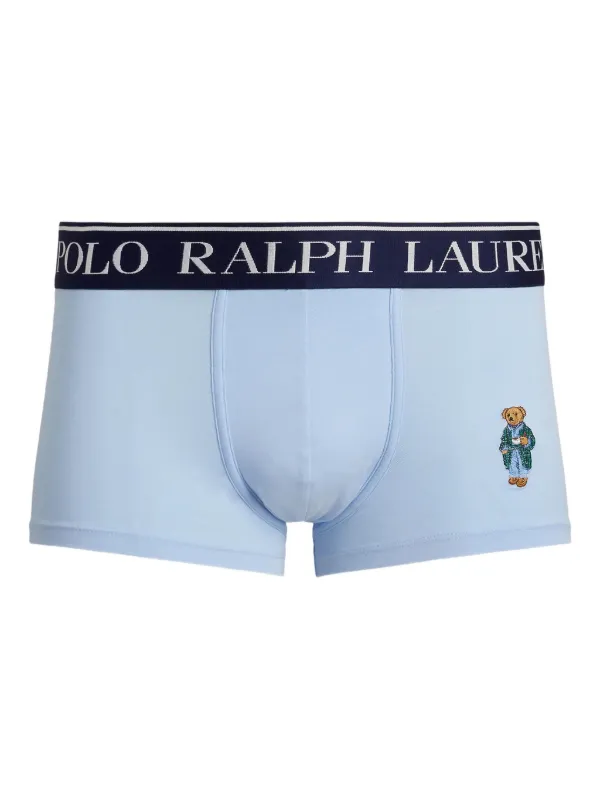 POLO RALPH LAUREN ロゴ ボクサーパンツ Polo Ralph Lauren ロゴ ボクサーパンツ | ブルー | FARFETCH JP